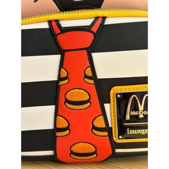 Loungefly McDonalds's Hamburglar Cosplay Mini Backpack and Wallet NWT - Picture 7 of 12